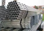 Φ22 Greenhouse Steel Pipe , Hot Dip / Cold GI Galvanized Pipe Greenhouse Frame