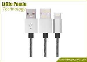 China 3 FT Apple MFI Certified 8 Pin Lightning Charging Cable Strong Braided Woven Mesh USB Data Cable on sale