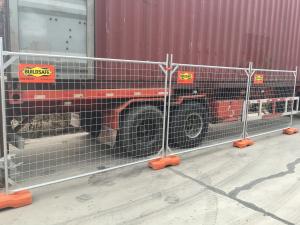 Quality Portable Retractable Fence Temp Construction Fence Weather Resistance wholesale