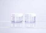 Customized Clear High Quality Thickwall Plastic Cosmetic Packaging Jar-