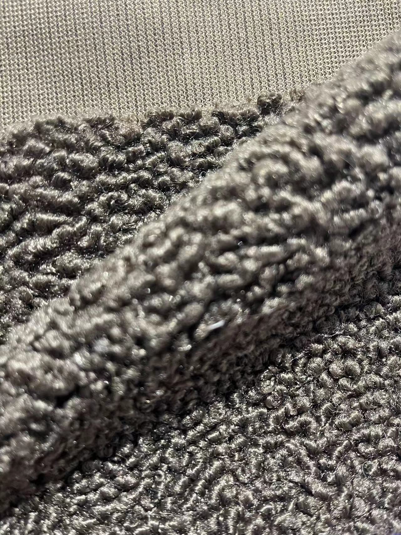 Medium Weight 100% Polyester Teddy Fleece Fabric Perfect for Autumn Winter Outerwear