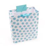 Year Gift Shopping Paper Packaging Gift Bag With Logo Print CMYK 4 Color Offset