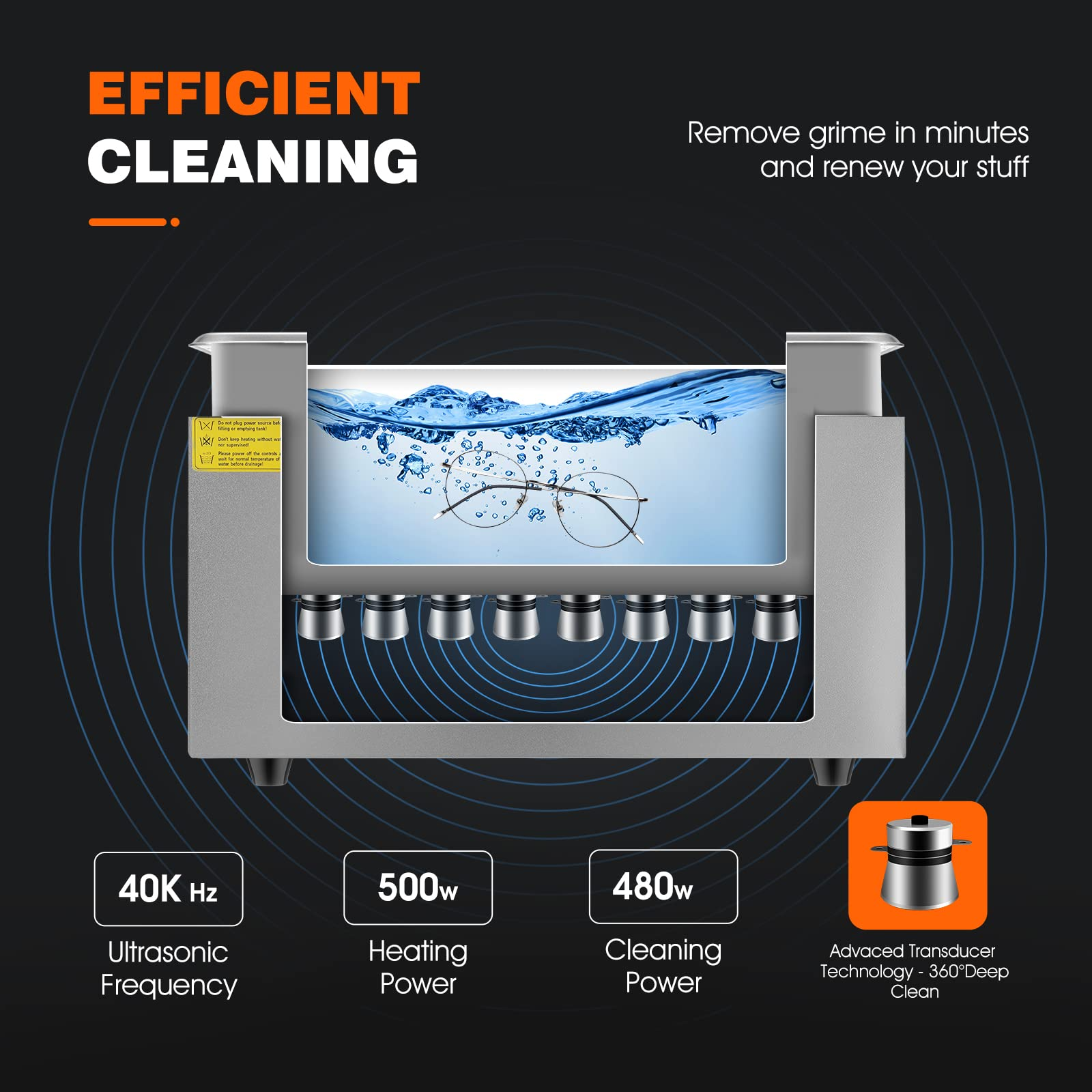 OEM 22 liter ultrasonic cleaner