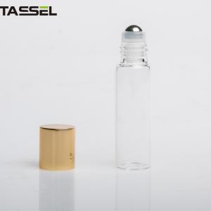 Quality Aromatherapy Round Roller Ball Bottles Non Spill Empty Rollerball Containers wholesale