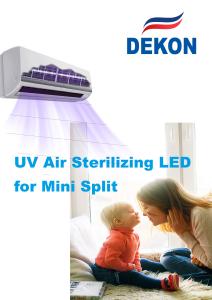 Quality 405nm Switch Button LED 5.3W UV Air Sterilizer Kit wholesale