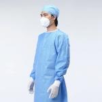 Knitted Cuff Back Ties Ophthalmology FDA Surgeon Gown