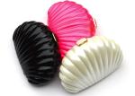 Pink Shelled Clutch Bag Casual And Fashion Shell Shaped For Ladies