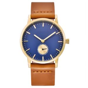 Quality Ladies fashion watch ,Stainless steel watch with genuine leather strap,OEM Wrist watch with Japan Quartz Movement wholesale