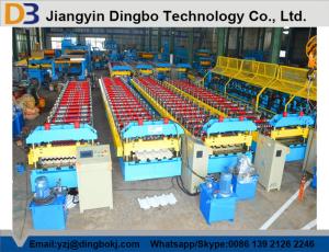 Quality 10m / Min Working Speed Roof Panel Roll Forming Machine Low Noise wholesale