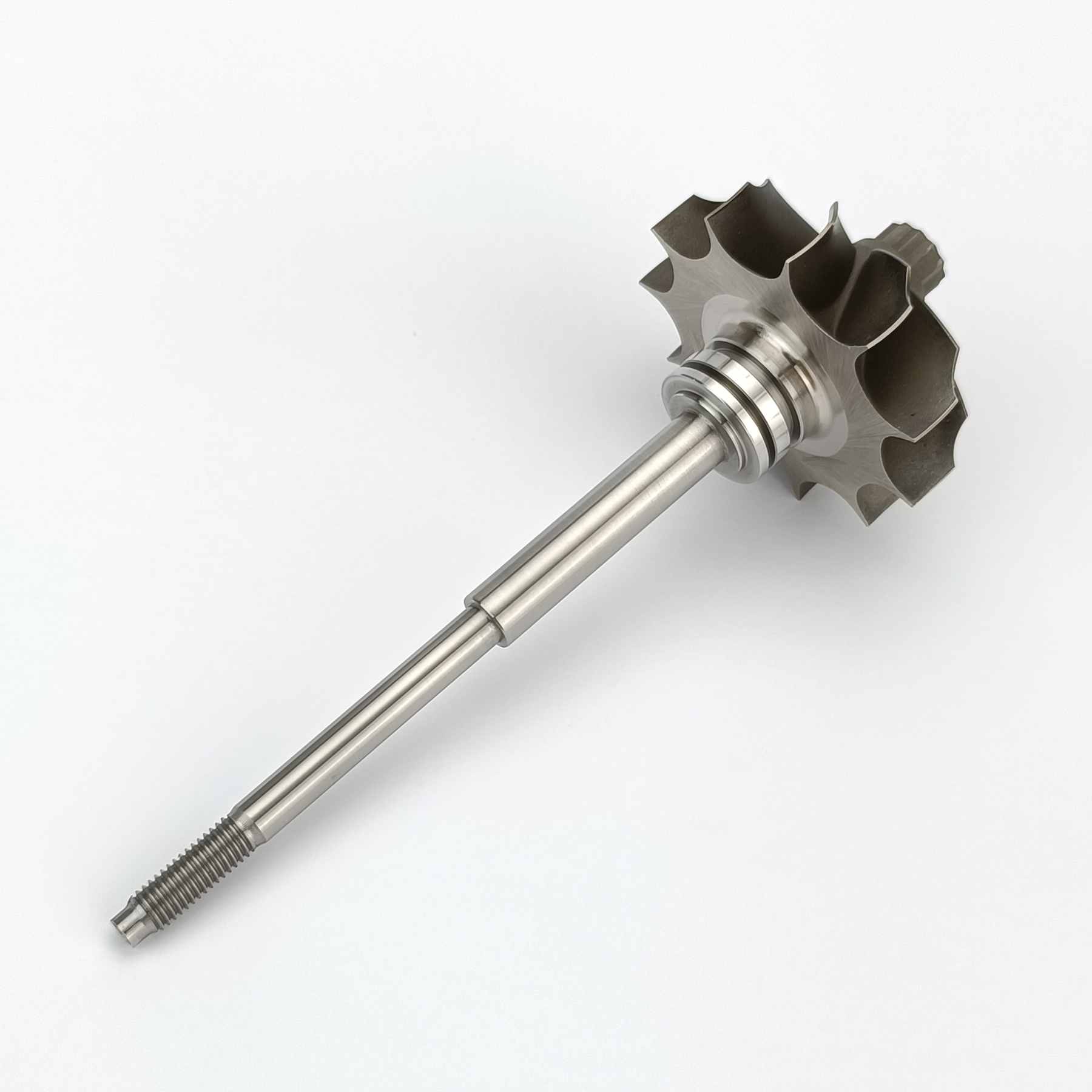 MS-TECH Turbo TF035 Turbine Wheel Shaft 49135-02650 49135-02660 Fit Turbos Ind 43mm Exd 37.67mm Blades 11