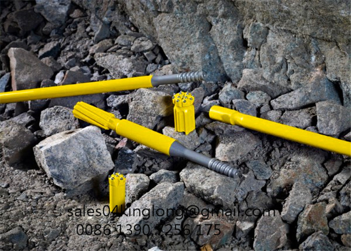 quarry tools COP1838 435mm T38 shank adaptor/ shank rod for atlas copco rock drill