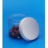 Buy cheap 450ml top grade canned food plastic pet peanut butter jars with screw lid from wholesalers