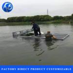 Simple Aquatic Weed Harvester Trash Skimmer 0-5km/h