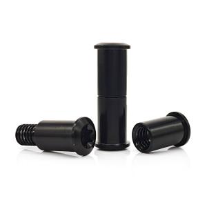 Quality Black Zinc Plated Countersunk Flat Head Chicago Screw Hex Socket Drive INCH Measurement System Essential for Holsters wholesale