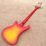 Top quality Rick 4003 model Ricken 4 strings Electric Bass guitar in Cherry