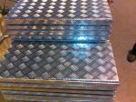 Anti - Slipping 5052 Aluminium Checker Plate Flooring 20mm-2000mm Width