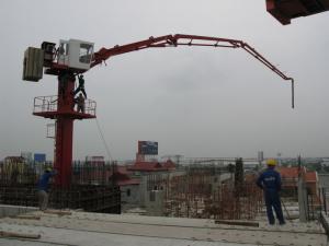 Quality Stationary Placing Boom Pressure Concrete Pump Floor Mounted wholesale