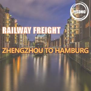 Quality Door To Station International Rail Freight From Zhengzhou China To Hamberg Germany wholesale