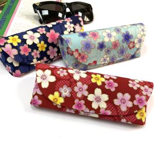 Quality Small floral canvas glasses bag, custom sunglasses box wholesale
