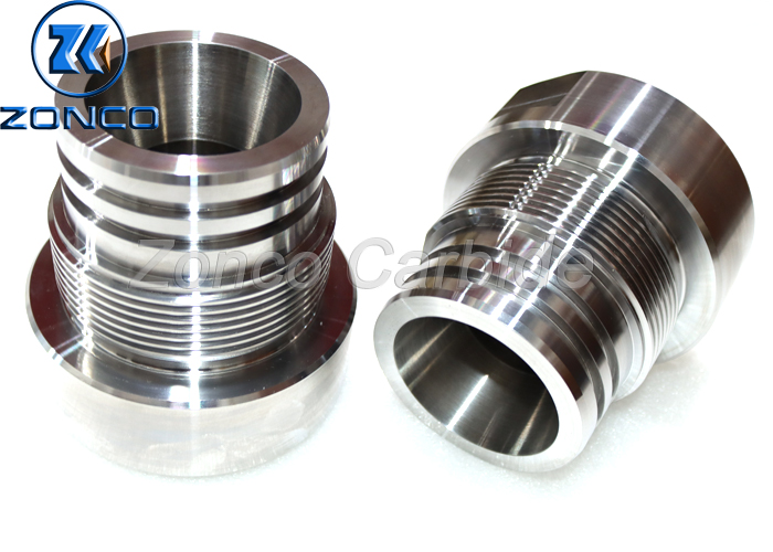 Polished Surface Cemented Carbide Nozzle Non Standard High Hardness
