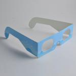 Red Blue Chromadepth 3d Paper Glasses / Theater 3d Glasses For Adult And Kids