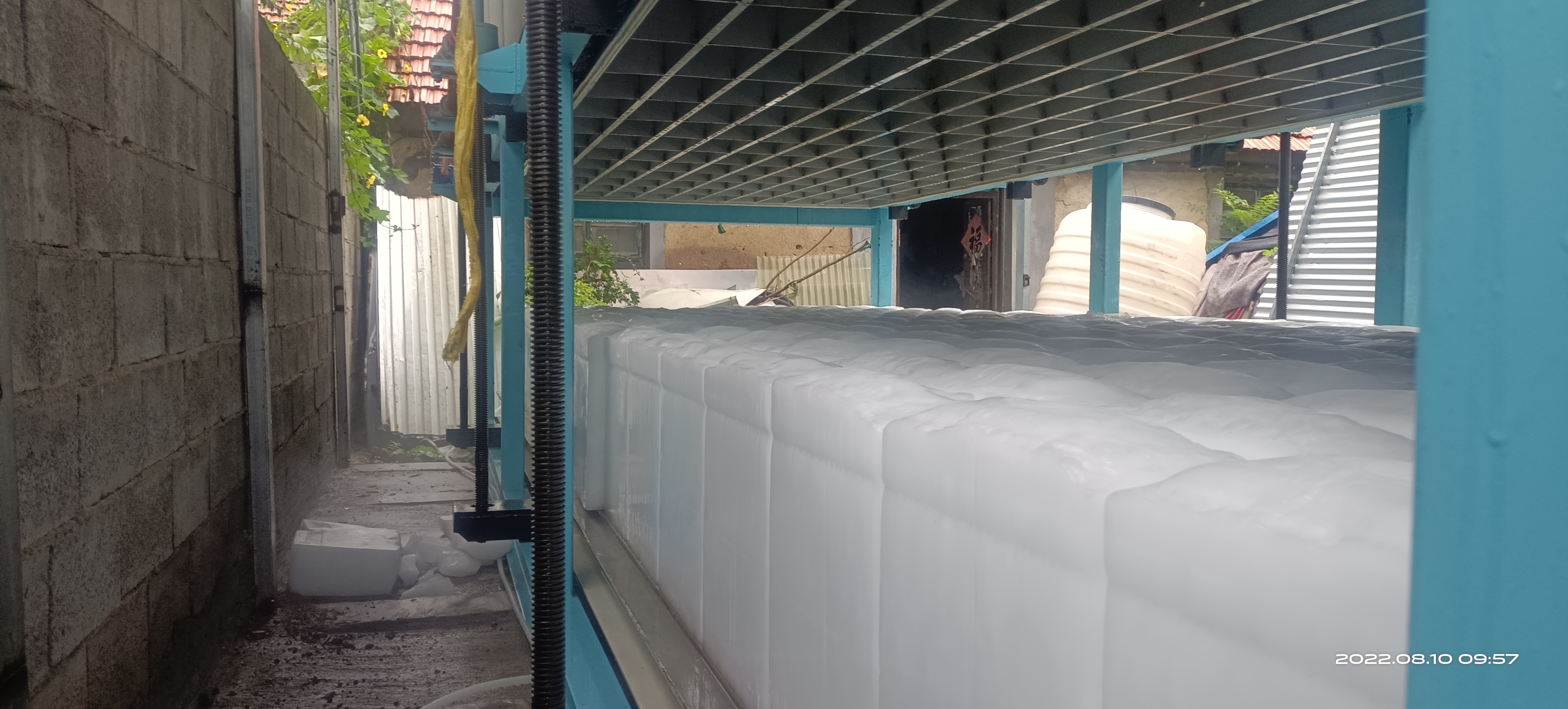 Emerson 3 Ton Directly Cooling ICEMA Containerized Block Ice Plant