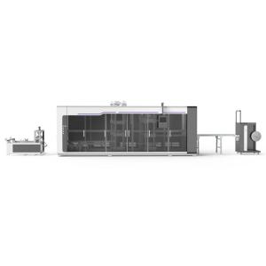 Quality Snacks 120mm Food Packing Container Making Machine PP PS Mould 198KW wholesale