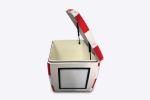 Large Volumr Motorcycle Delivery Food Box with LED Light for Scooter or