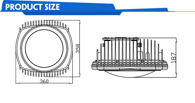 120lm/W Led Industrial Flood Light Saa 90w Led High Mast Flood Lights