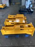 Customized Excavator Mounted Pile Hammer , Hydraulic Vibratory Hammer For