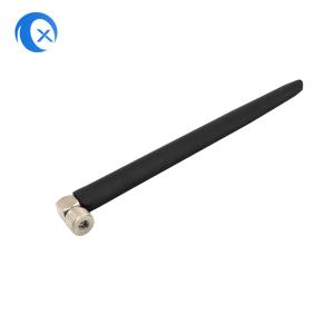 Quality High Gain 5dBi Fixed 90 Degree External Rubber Right-Angle RP SMA Male Connector 2.4GHz Antenna for HD Security Camera wholesale