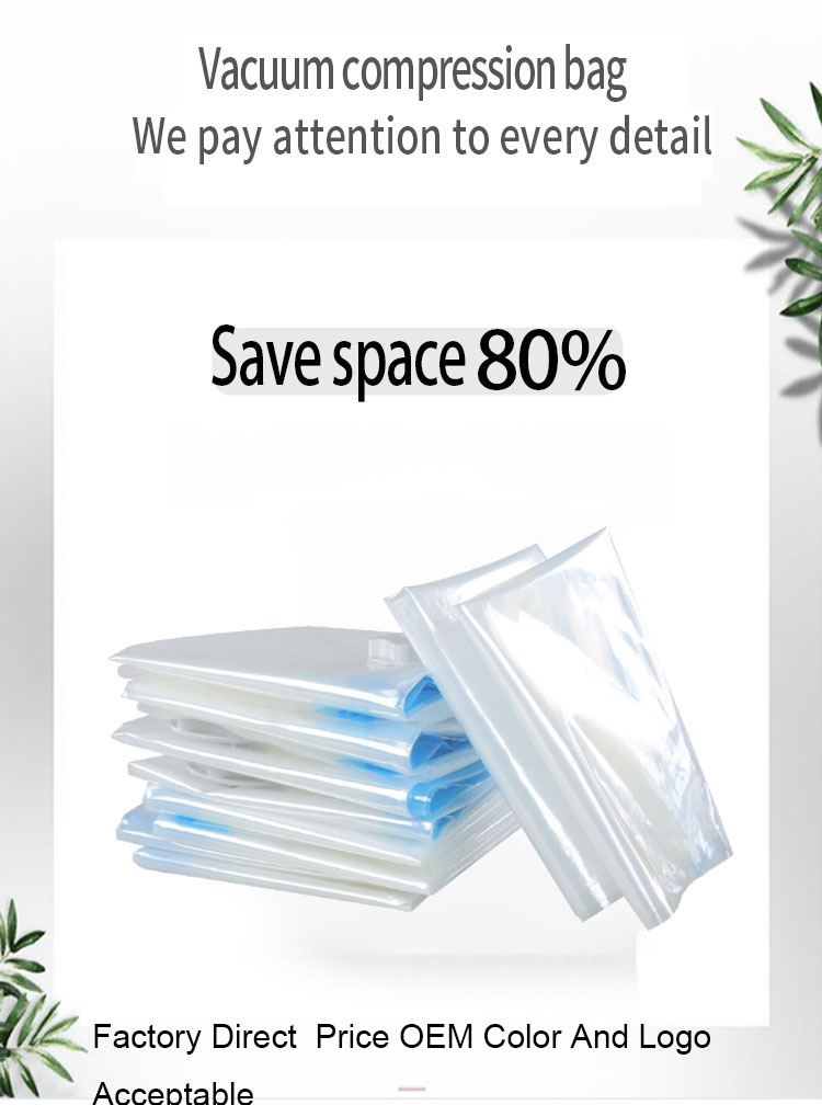 Clothing Packaging Bag Quilts And Clothes Air Suction Vacuum Compression Bag