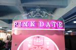 Pink Date Arcade Coin Operated Claw Toy Crane Machine
