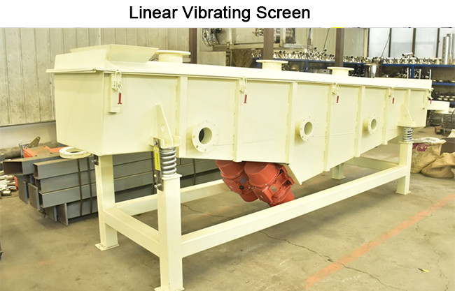 Mine Small Sand And Stone Square Linear Vibrating Screen Sieve Machine JB-520