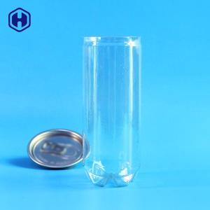 Quality Leakage Proof 8oz Clear Plastic Soda Can Disposable Fully Airtight wholesale