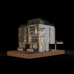Quality 1/50 TVC Residencial Model Seamless Integration Villa Sales Models Interior Physical Models wholesale
