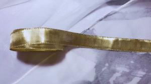 Quality 100% Nylon Gold And Silver Ribbon Durable For Gifts Packing Material wholesale