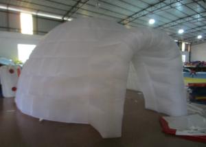 Quality White Round Inflatable Air Tent , Party Blow Up Tents Large Dia5.48 X 3.66m wholesale