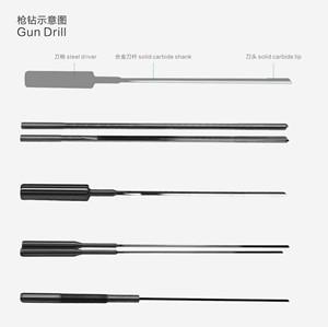 Quality High Pressure Deep Drill Bit 25x70mm Forced Chip Removing Processing wholesale