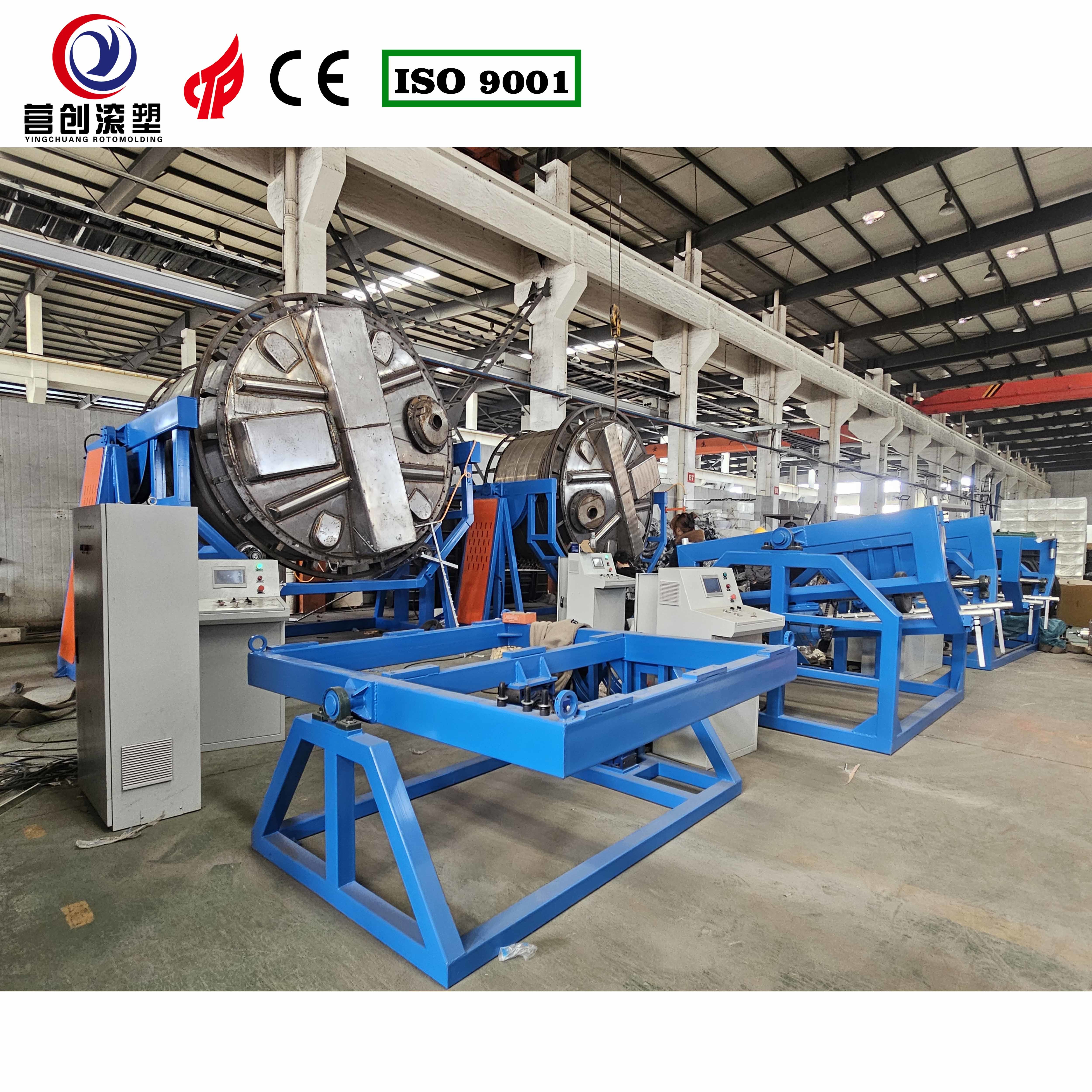 PLC Control System Precise Production Rotomoulding Water Tank Making Machine