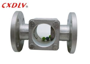 Quality ANSI CF8 Straight Through Flanged Sight Glass With Balls Inside wholesale