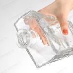 Glass Bottles for Bar Party Wedding Gifts Clear Custom Transparent XO Brandy