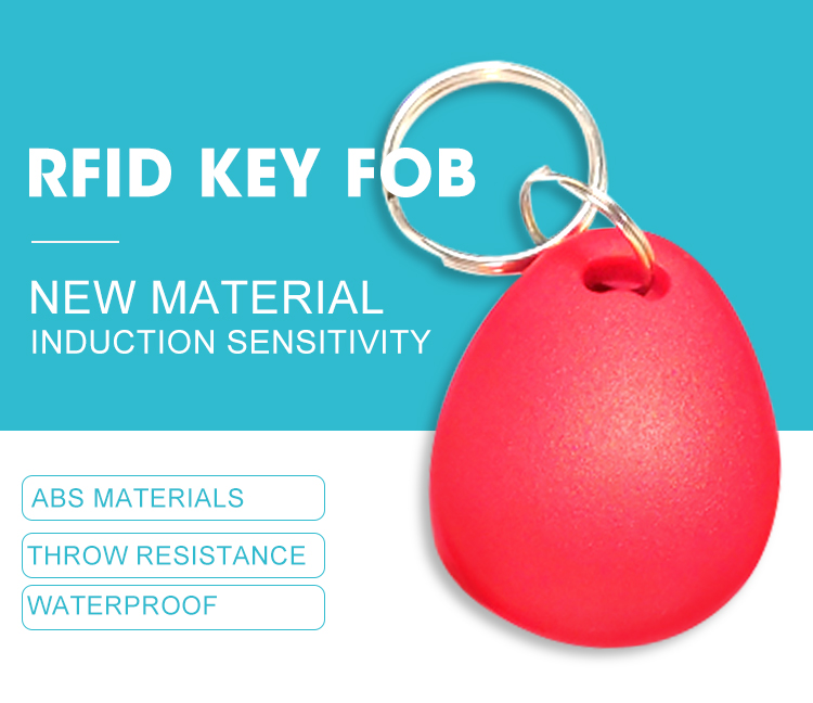 ABS Leather Writable 125khz RFID Tag , EM4305 RFID Tag With Chip