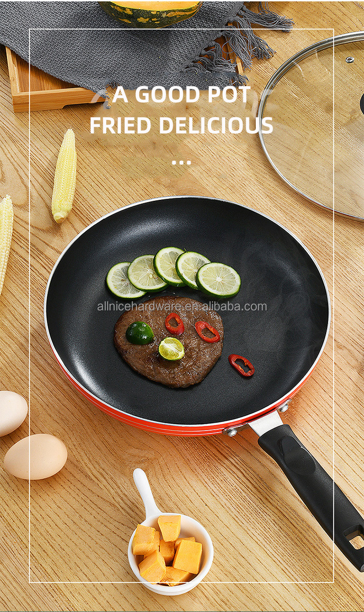 New Design Home Kitchen Custom Cooking Pot non-stick Medical Stone Stainless Steel Frying Pans