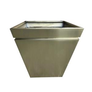Quality xxl large flower pot outdoor metal flower planter wholesale