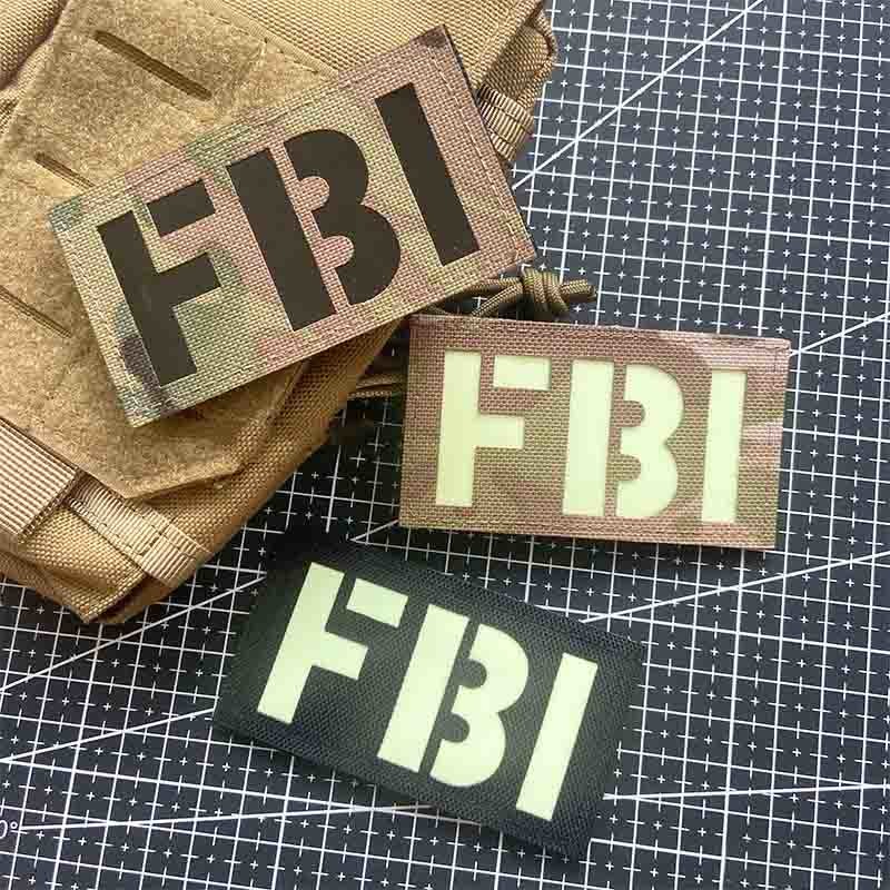 3M Applique Custom Morale Patches , Military Reflective Patches For Clothing