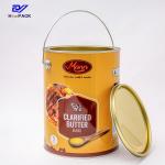 Food Grade 5L Metal Bucket 20L D28cm Food Safe Metal Buckets