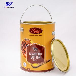 Quality 5 Gallon Metal Bucket With Lid 20 Liter SGS 5 Gallon Metal Pail wholesale