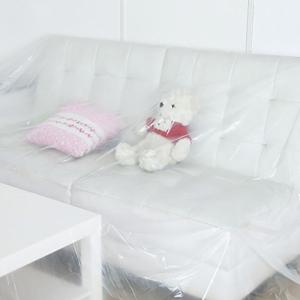 Quality Waterproof Garment Cover Clear Plastic Cover Sheets For Ultimate Furniture Protection wholesale