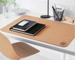 80x40cm Cork Desk Pad Nonslip Waterproof Office Desk Protector